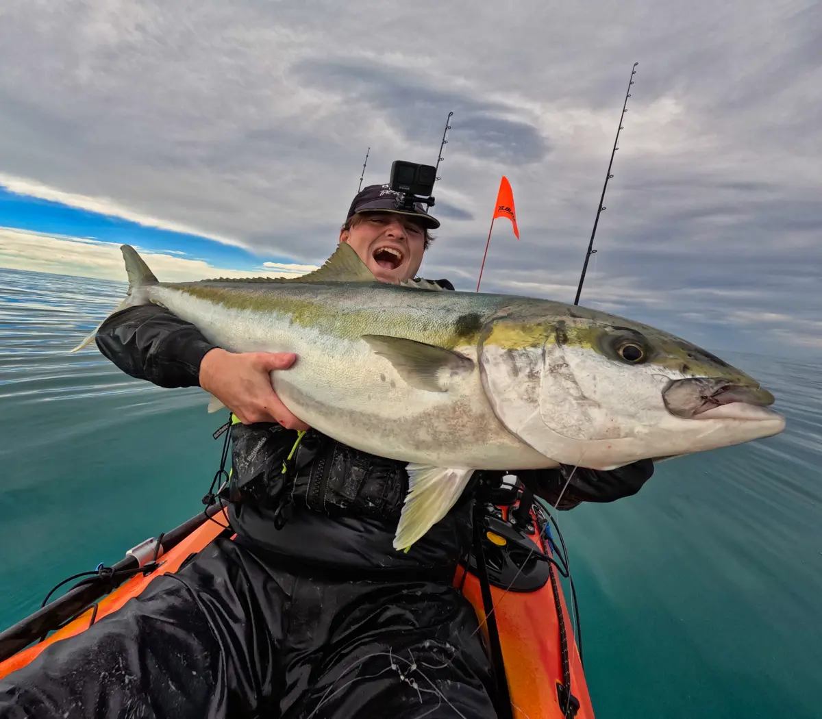 Winter Kingfish From a Kayak 2026